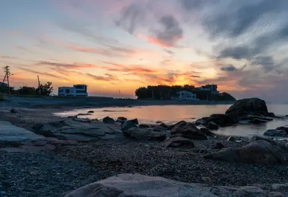 Black Rock Beach Sunset, Cohasset