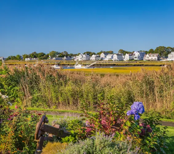 Brant Rock Harbour in Marshfield, MA